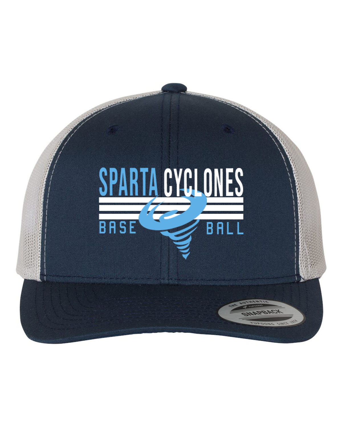 Sparta Cyclones Trucker Hat Design 4