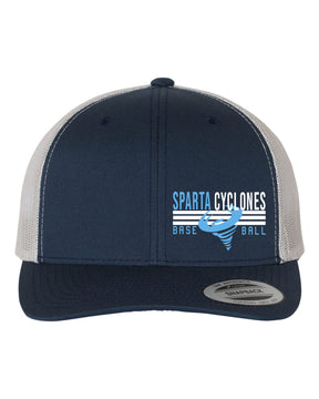 Sparta Cyclones Trucker Hat Design 4