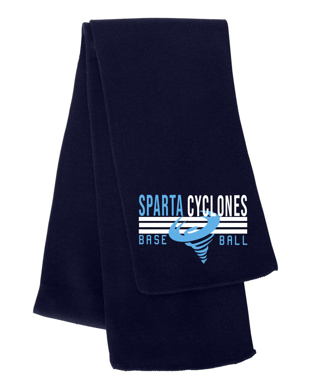 Sparta Cyclones Scarf Design 4