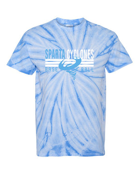 Sparta Cyclones Tie Dye t-shirt Design 4