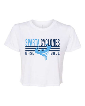 Sparta Cyclones Crop Top Design 4