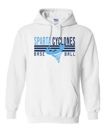 Sparta Cyclones Hooded Sweatshirt Design 4