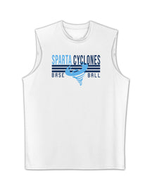 Sparta Cyclones Men's Performance Tank Top Design 4