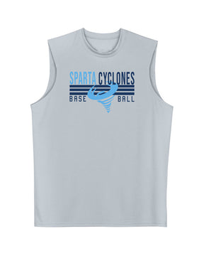 Sparta Cyclones Men's Performance Tank Top Design 4