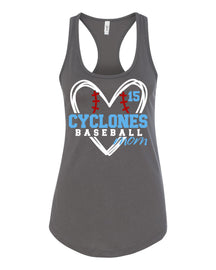 Sparta Cyclones Racerback Tank Top Design 5