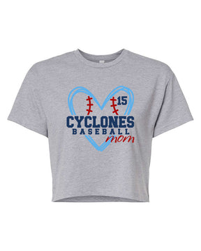 Sparta Cyclones Crop Top Design 5