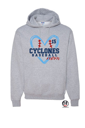 Sparta Cyclones Hooded Sweatshirt Design 5