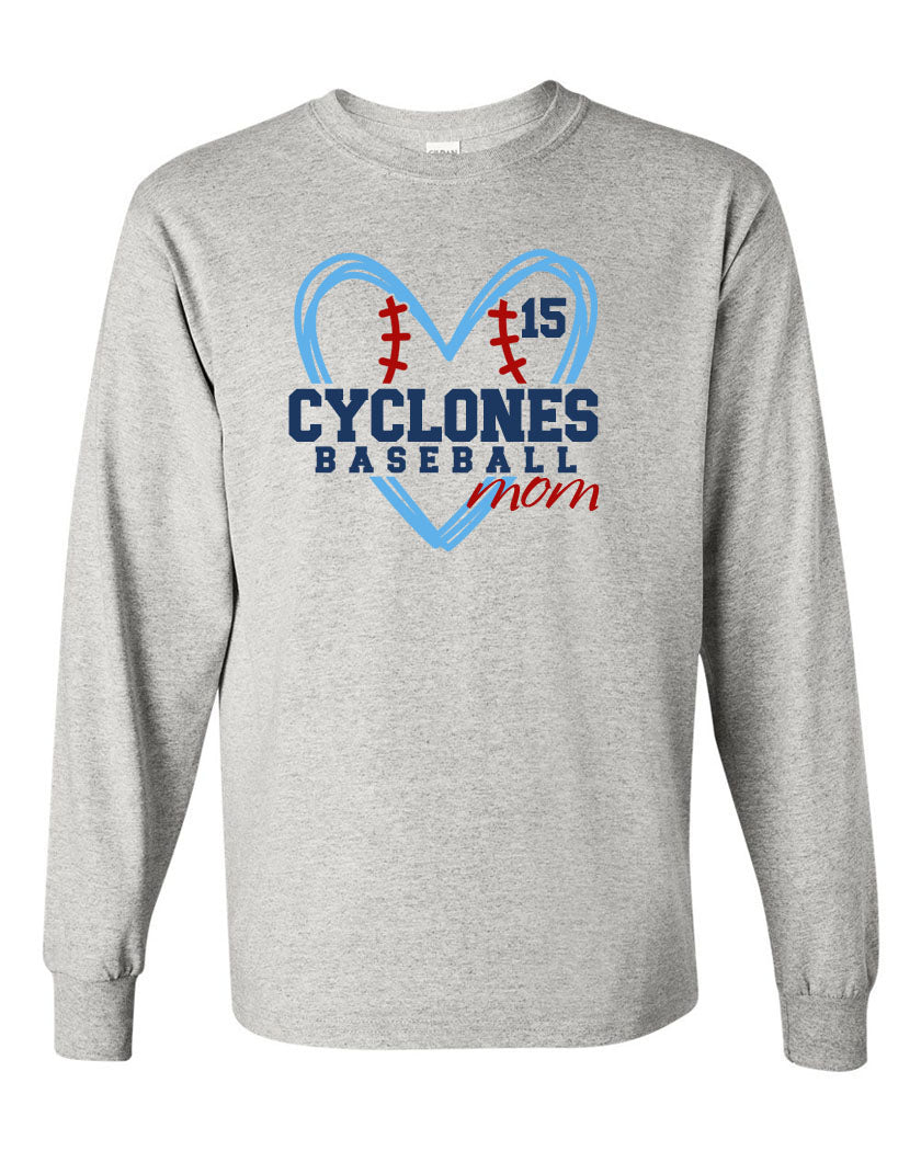 Sparta Cyclones Long Sleeve Shirt Design 5