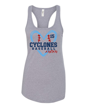 Sparta Cyclones Racerback Tank Top Design 5