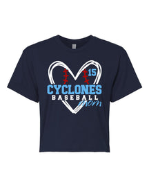 Sparta Cyclones Crop Top Design 5