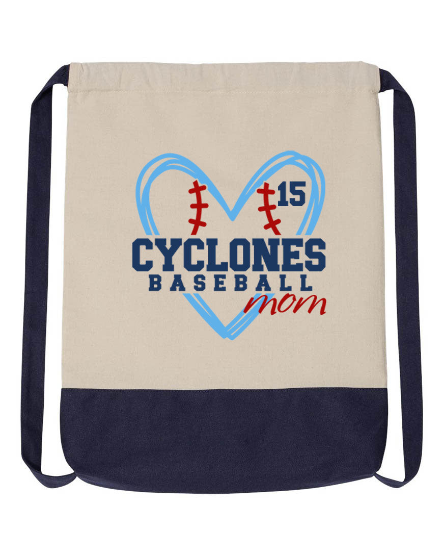 Sparta Cyclones Drawstring Bag Design 5