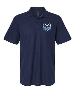 Sparta Cyclones Polo T-Shirt Design 5