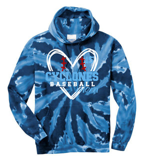 Sparta Cyclones Tie-Dye Hooded Sweatshirt Design 5