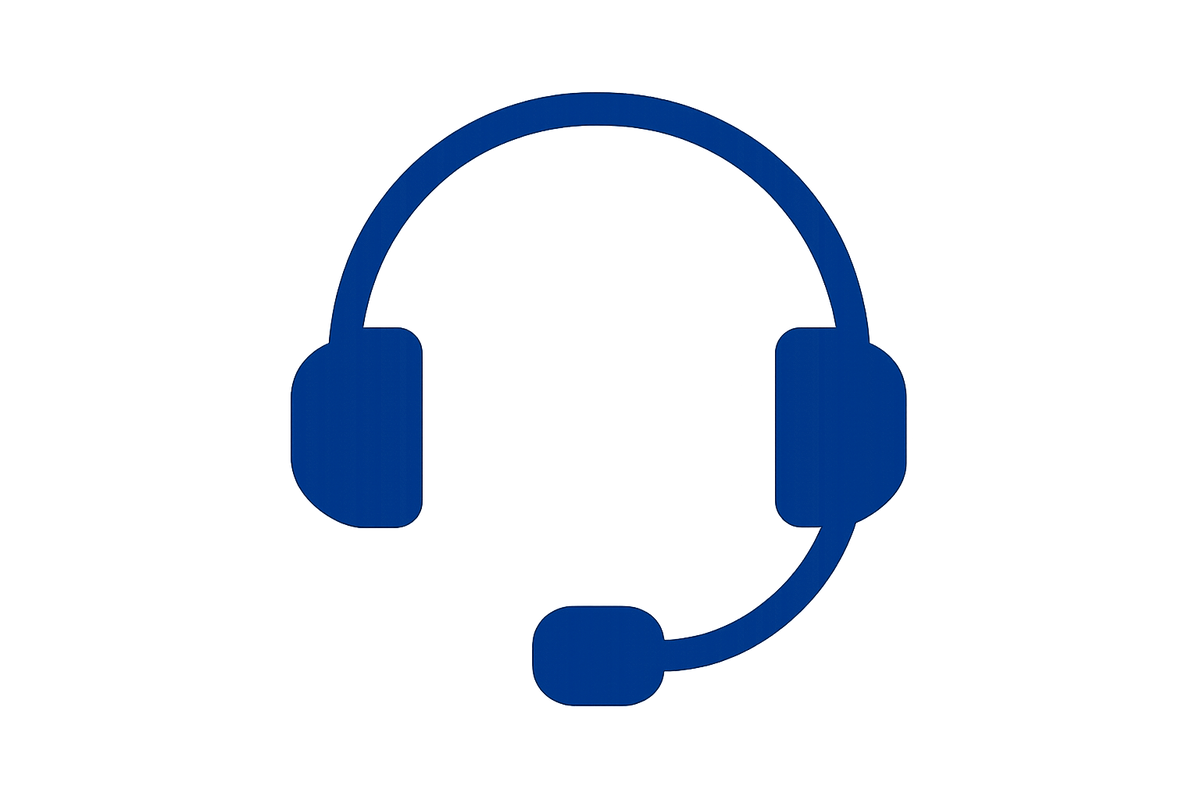 generate an icon of support in this color #063a97;