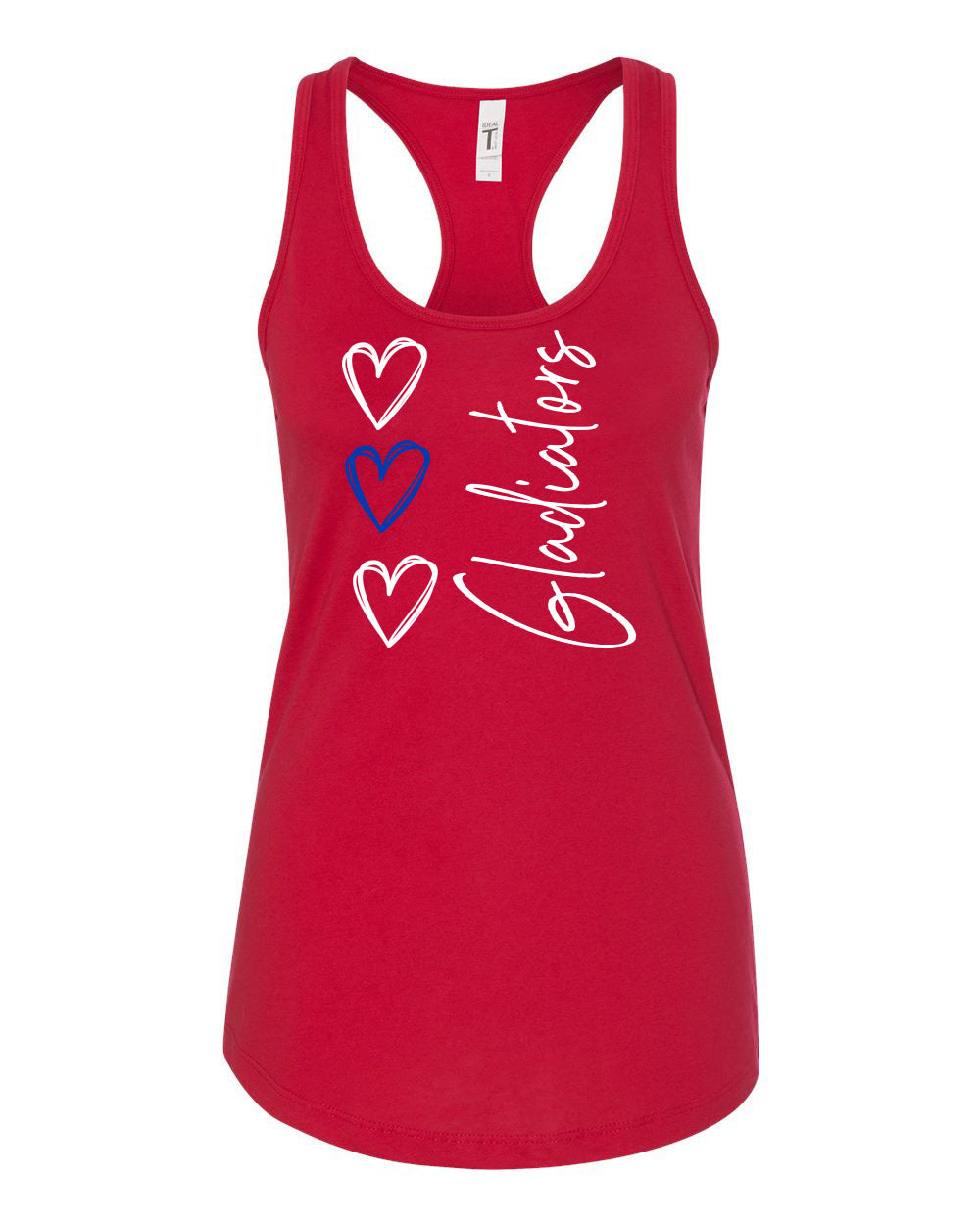 Goshen School Design 4 Racerback Tank Top