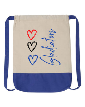 Goshen School design 4 Drawstring Bag