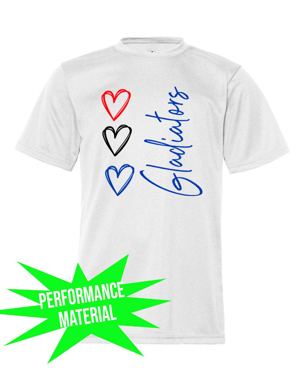 Goshen School Performance Material T-Shirt Design 4