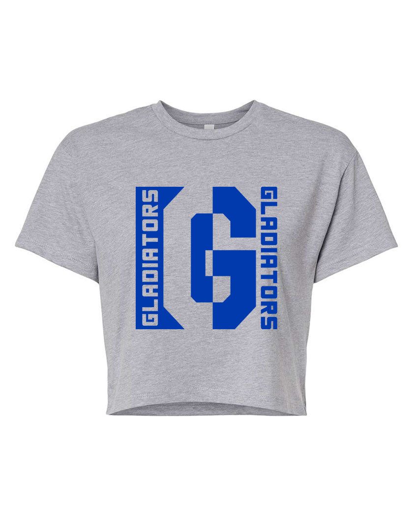 Goshen School Design 5 Crop Top