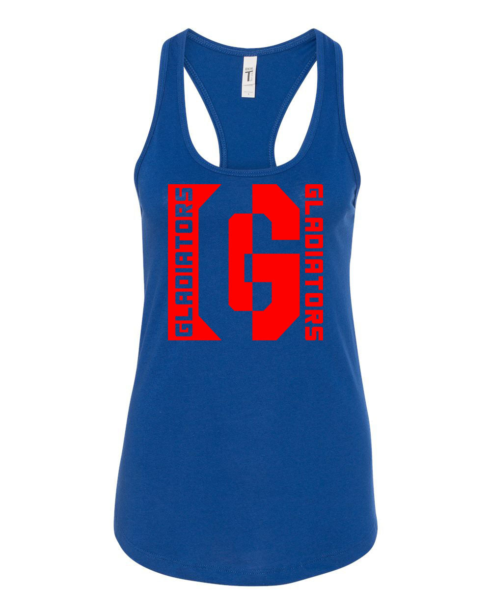 Goshen School Design 5 Racerback Tank Top