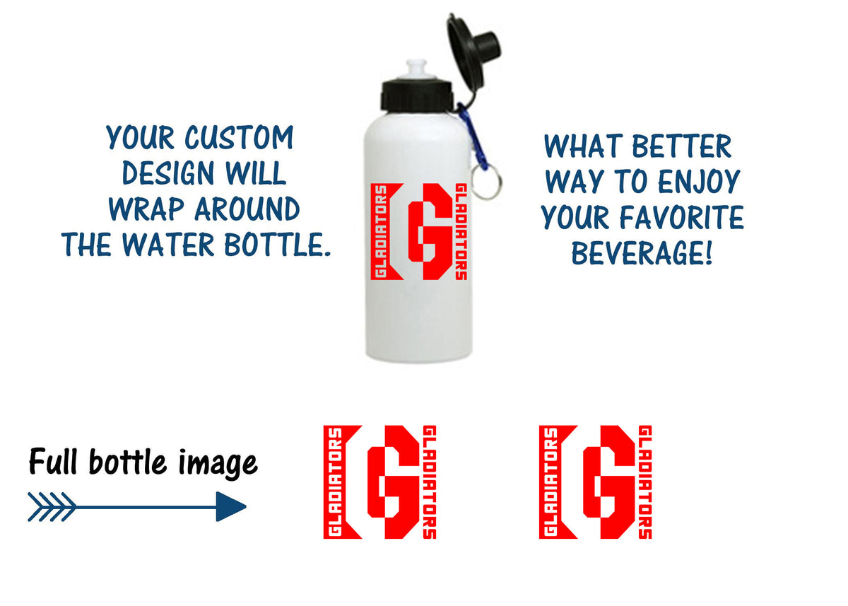 Goshen School Design 5 Water Bottle