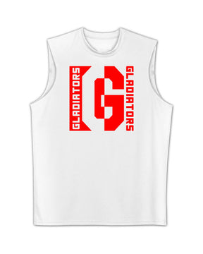 Goshen School Design 5 Men's performance Tank Top