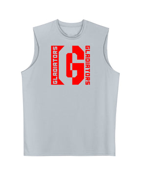 Goshen School Design 5 Men's performance Tank Top