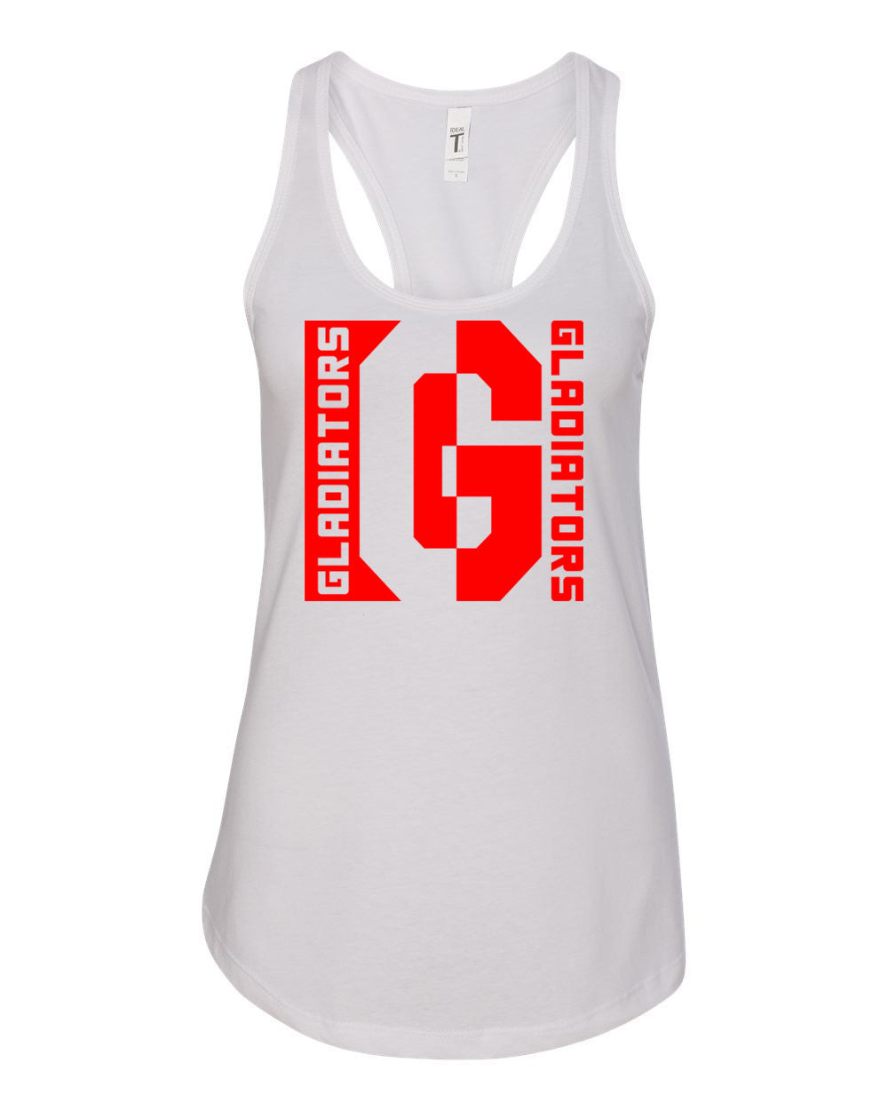 Goshen School Design 5 Racerback Tank Top