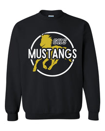 Green Hills non hooded sweatshirt Design 21