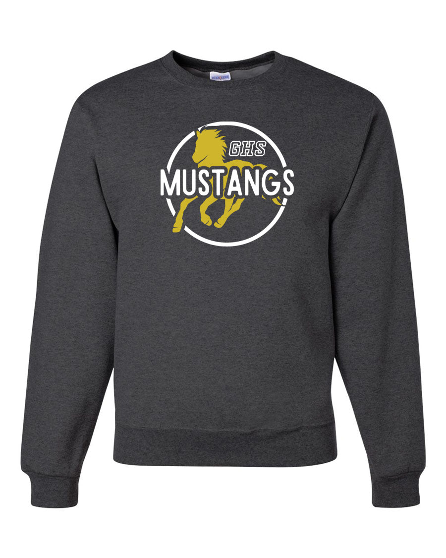 Green Hills non hooded sweatshirt Design 21