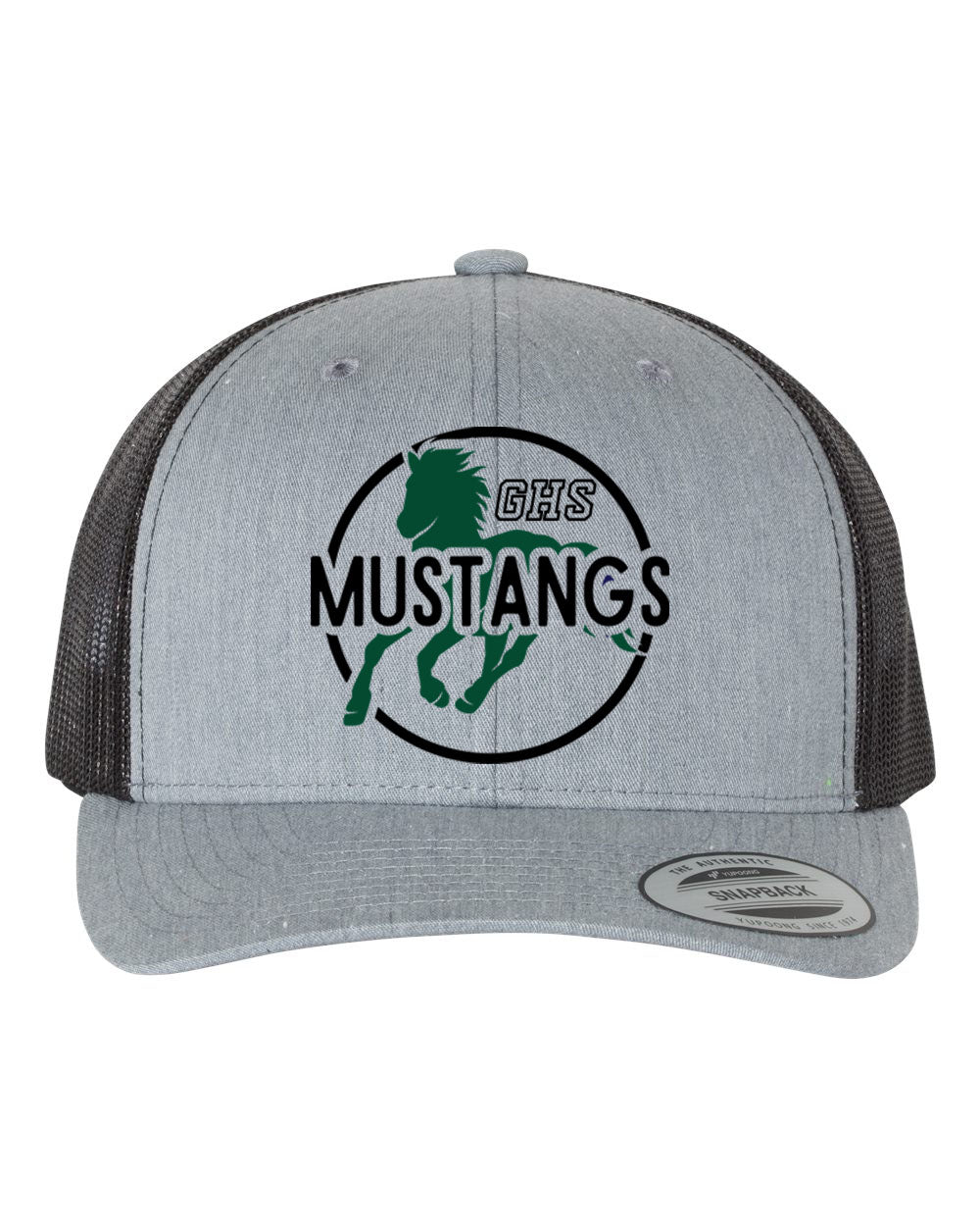 Green Hills Trucker Hat Design 21