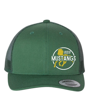 Green Hills Trucker Hat Design 21