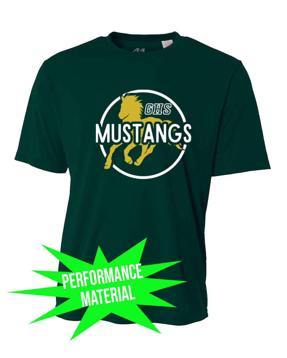 Green Hills Performance Material T-Shirt Design 21
