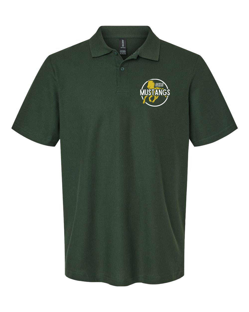 Green Hills Polo T-Shirt Design 21