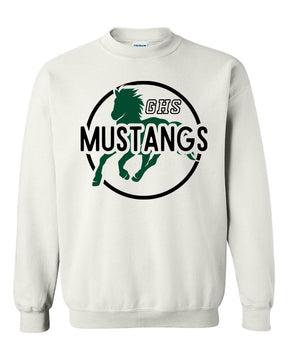 Green Hills non hooded sweatshirt Design 21