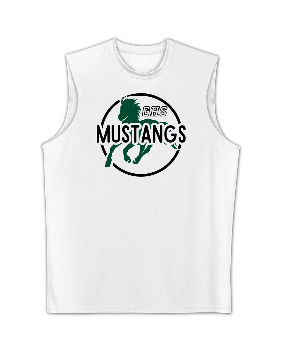 Green Hills Men's Performance Tank Top Design 21