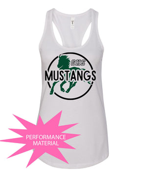 Green Hills Performance Racerback Tank Top Design 21