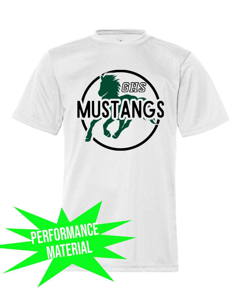 Green Hills Performance Material T-Shirt Design 21