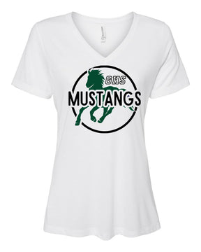 Green Hills V-neck T-Shirt Design 21