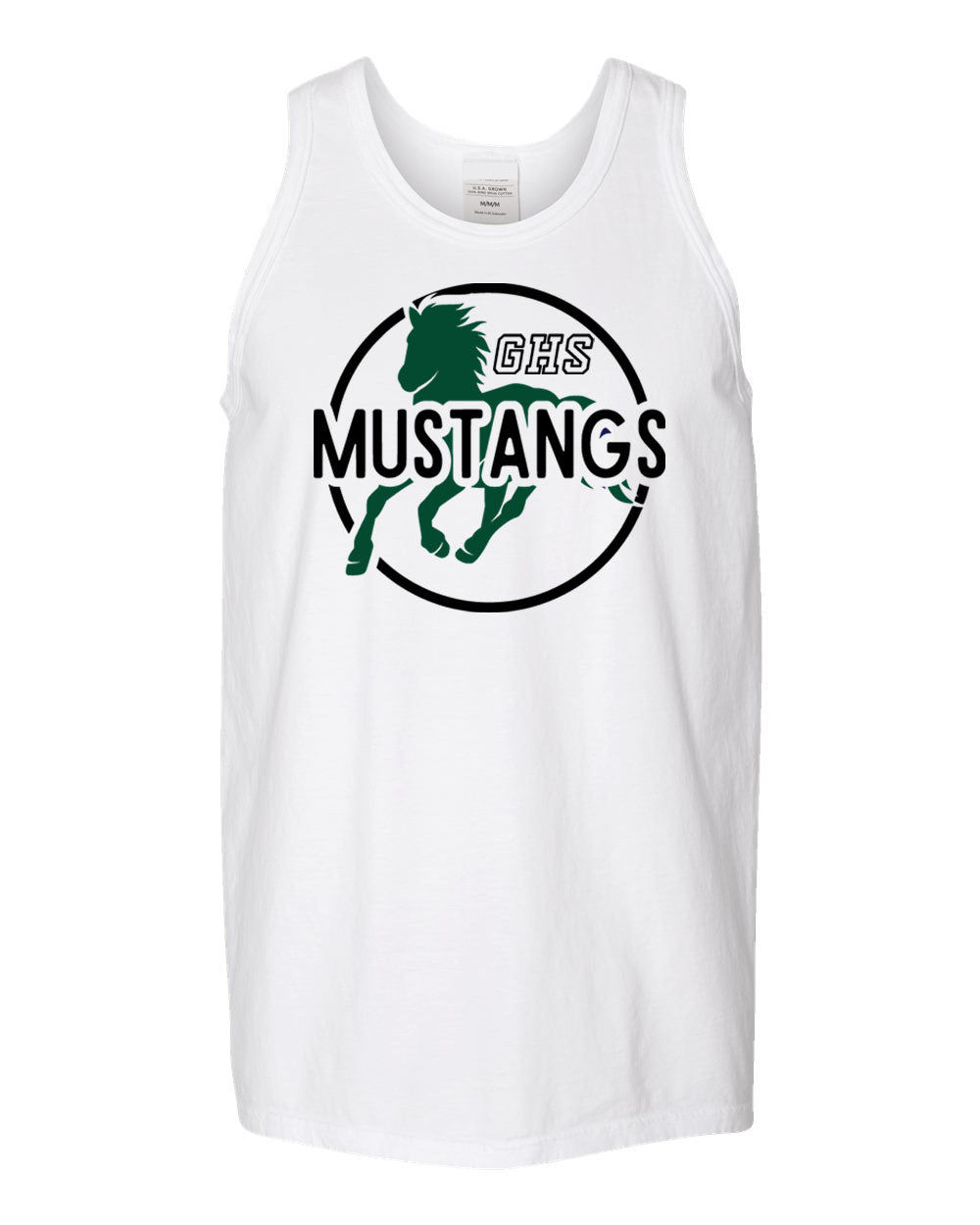 Green Hills Muscle Tank Top design 21