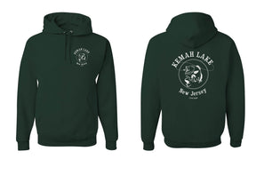 Kemah Lake Hooded Sweatshirt Design 1