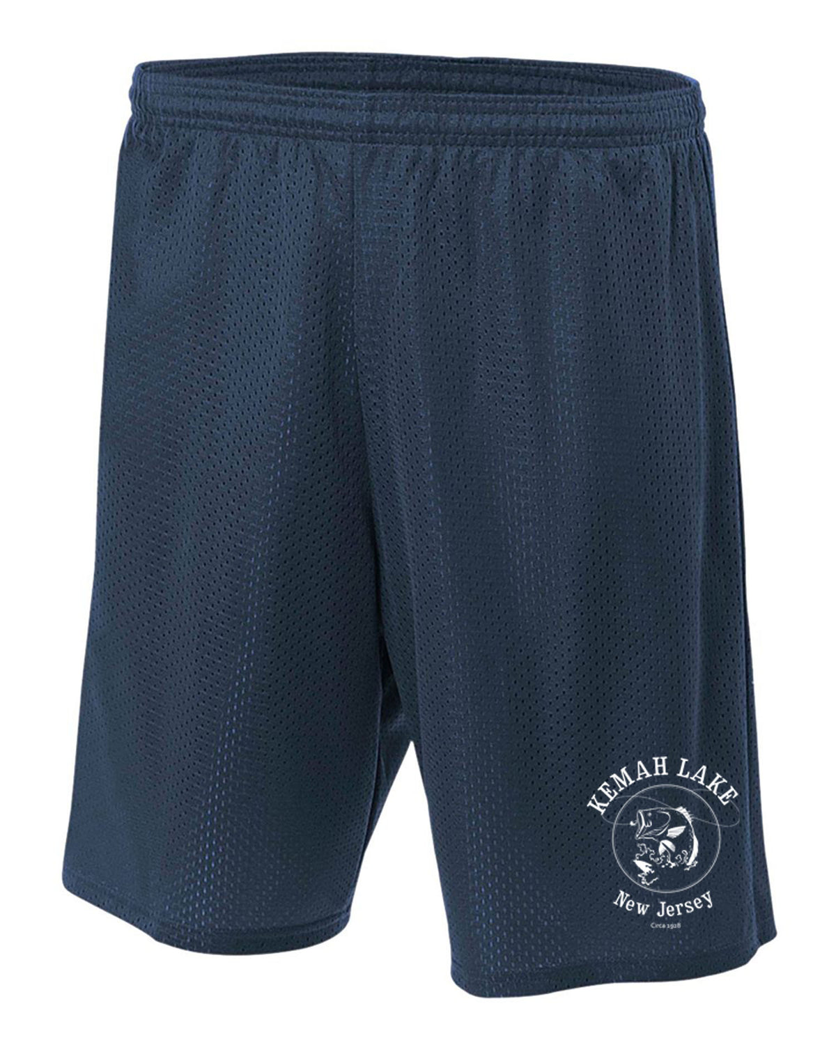 Kemah Lake Mesh Shorts Design 1