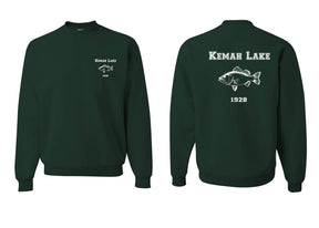 Kemah Lake Non Hooded Sweatshirt Design 2