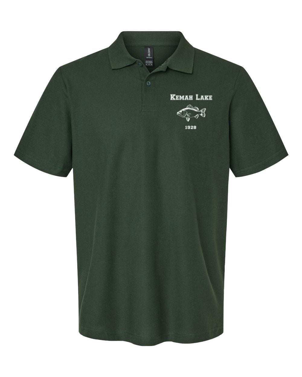 Kemah Lake Polo T-Shirt Design 2
