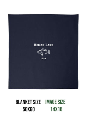 Kemah Lake Blanket Design 2