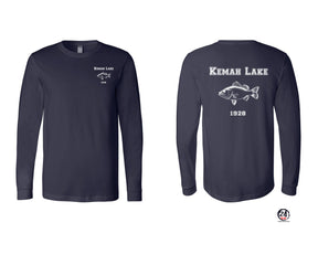 Kemah Lake Long Sleeve Shirt Design 2