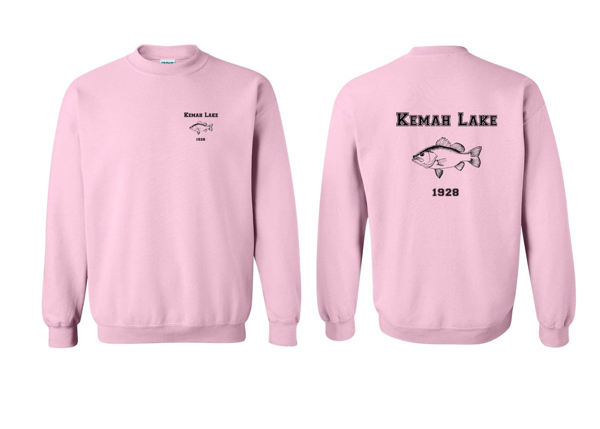 Kemah Lake Non Hooded Sweatshirt Design 2