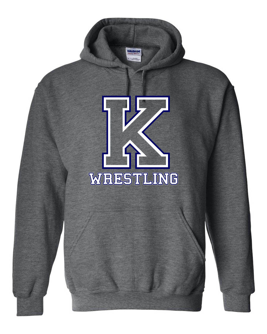 Kittatinny Wrestling Design 6 Hooded Sweatshirt