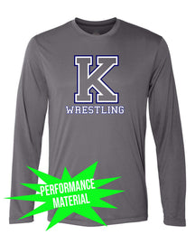 Kittatinny Wrestling Performance Material Design 6 Long Sleeve Shirt