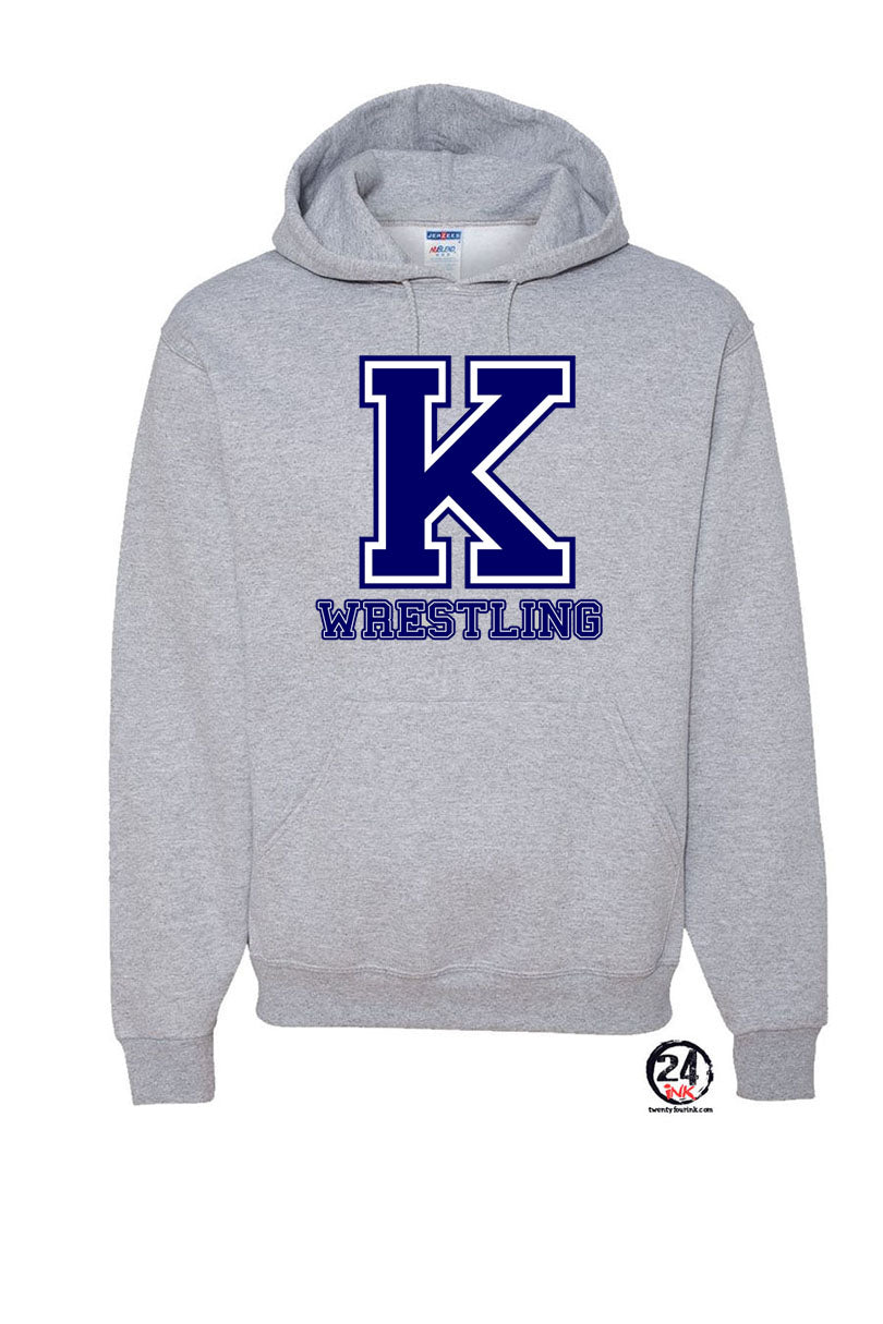 Kittatinny Wrestling Design 6 Hooded Sweatshirt