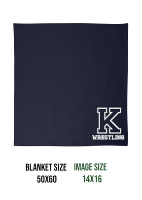 Kittatinny Wrestling Design 6 Blanket